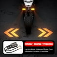 thumbnail image 1 of Motorcycle LED Projection Turn Signal Light, 27 Light Modes, Waterproof & High Brightness, with Turn Signal & Projector Function for Electric Motorcycles, 1 of 8