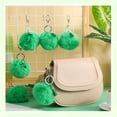thumbnail image 3 of Lsupdaol 10 Pcs Cheer Team Gifts Faux Pom Pom Keychain Gifts Bulk with Tassel for Cheer Team Sport Accessory, 3 of 13