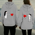 thumbnail image 1 of Ceisia Men's Winter Gift Casual Printed Round Neck Long Sleeve Hoodie - Comfortable Daily Outdoor Wear, 1 of 5