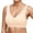 Beige, variant on Sngxgn Women Strappy Sports Bra Yoga Bras Padded Backless Medium Support Tops(Beige,40)