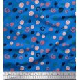 thumbnail image 1 of Soimoi Poly Georgette Fabric Brush Stroke Abstract Print Fabric by The Yard 52 Inch Wide, 1 of 3