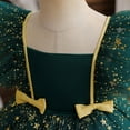 thumbnail image 6 of EnJoCho Girls Glitter Tutu Dress Girls Christmas Flying Sleeve Star Mesh Princess Dress Performance Gowns Girls Sparkly Tulle Dress Girls Sequin Tutu Dress Girls Glitter Princess Dress, 6 of 9