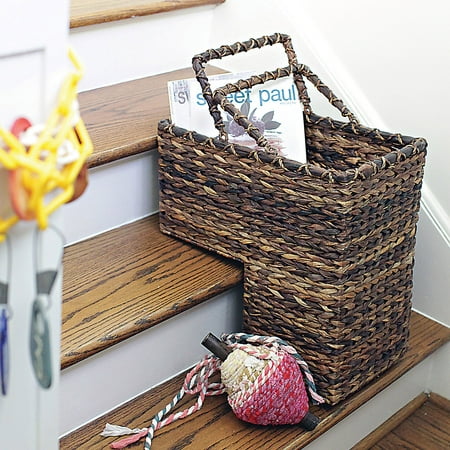 Stair Basket - 3R Studios BacBac Woven Stair Decorative Basket