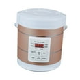 thumbnail image 4 of Olla arrocera eléctrica, máquina de Cocina eléctrica, 12V/24V, 1,6l, aparato eléctrico multifunción para coche, calentador de alimentos para Camping Oro, 4 of 8