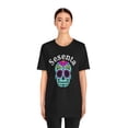 thumbnail image 5 of Sesenta Spanish 60th Birthday Fiesta/party sugar skeleton Unisex T-shirt, 5 of 9