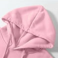 thumbnail image 4 of Tracksuits for Women and Men 2 Piece Soft Fleece Fall Winter Sweatsuits Full-zip Hooded Jacket and Jogger Pant Sets (XL, Pink), 4 of 5