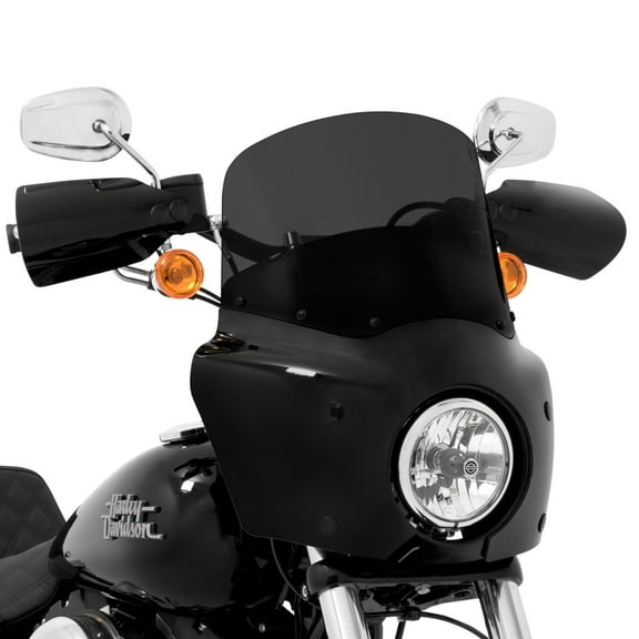 Memphis Shades Road Warrior Fairing Dark Black Smoke 11" Windshield (MEP86710)