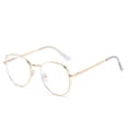 thumbnail image 4 of Gafas de miopía con forma de oreja de gato y espejo plano antiluz azul para mujer, estilo niña, bonitas gafas de miopía con forma de ojo de gato y espejo terminado, 4 of 5
