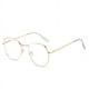 thumbnail image 5 of Gafas de miopía con forma de oreja de gato y espejo plano antiluz azul para mujer, estilo niña, bonitas gafas de miopía con forma de ojo de gato y espejo terminado, 5 of 5