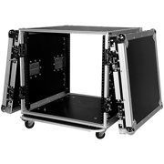ProX T-10RSS 10U 10 Space Flight Case 19 Inch Depth W/Casters
