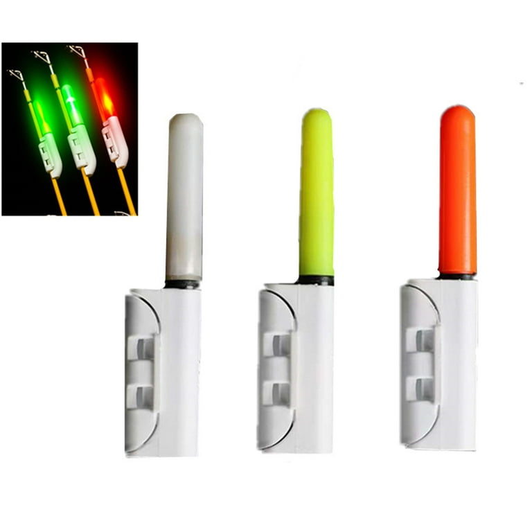 Night Fishing Rod Lights Electronic Rod Luminous Stick Light Led Removable  Waterproof Float Tackle Night Fishing Tool 