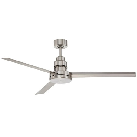 

Craftmade Mnd543 Mondo 54 3 Blade Indoor / Outdoor Ceiling Fan - Nickel
