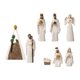 thumbnail image 5 of Ornamento de escena natividad, estatua de resina Jesús, regalo de inauguración de la casa, figura religiosa, escultura cristiana para escritorio en 8 piezas, 5 of 9