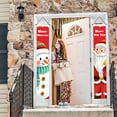 thumbnail image 3 of Christmas Decorations Door Porch Hanging Flags Bedroom Rustic  Banners, 3 of 10