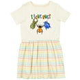 thumbnail image 3 of Inktastic I Love Bugs Girls Toddler Dress, 3 of 5