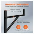 thumbnail image 6 of Truck Ladder Rack 19-34 Inch Extendable Steel Rack, Adjustable Height 38.6-43.6", 250lbs Capacity Heavy Duty Truck Bed Rack for Kayak, Surfboard, Lumber, 6 of 7