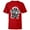 Red, variant on Marvel Spider-Man: Across the Spider-Verse Beware the Spot - Short Sleeve T-Shirt for Kids - Customized-White
