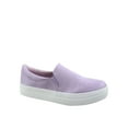 thumbnail image 1 of Hike Women's Flat Slip On Double Layer Foam Padded Cushion Sock Fashion Sneakers Shoes (Lavender, 11), 1 of 2