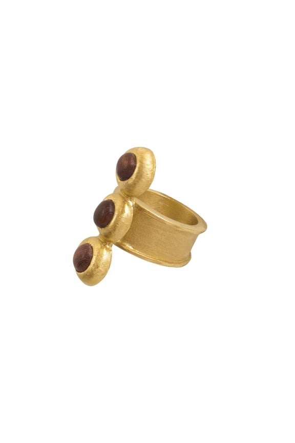 PEBBLE TRIPLE RING