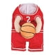 thumbnail image 1 of Disfraz de baloncesto para perro con pelota, disfraz de cosplay para mascota, accesorios fotográficos, decoración de fiesta para presentaciones en el rojo, 1 of 9