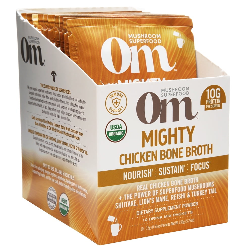 Om Mighty Chicken Bone Broth 10 Packet(s)
