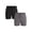 Black Soot/Charcoal Sky, variant on George Men's and Big Men's Swim Trunks, 6'' Inseam, 2-Pack, Sizes S-3XL