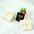 thumbnail image 4 of 5 Pcs Small Gift Boxes Jewellery Gift Box with Lids & Beautiful Quality Bows, Ring Earring Necklace Bracelet Square Gift Cardboard Box, 4 of 7