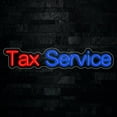 thumbnail image 4 of Tax Service LED Neon Sign 27"L x 5"H #33463, 4 of 4