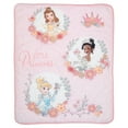 thumbnail image 3 of Lambs & Ivy Disney Princesses 3-Piece Nursery Baby Crib Bedding Set - Pink, 3 of 9