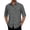 Gray, variant on Mens UPF 50+ Button Down Shirt Long Sleeve Sun Protection Quick Dry Roll Up Cuff Fishing Hiking Shirt