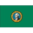 thumbnail image 1 of 3x5' POLYWAVEZ WASHINGTON POLY II FLAG CH&G, 1 of 1