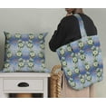thumbnail image 5 of Soimoi Polyester Crepe Fabric Leaves & Magnolia Floral Print Fabric by Yard 52 Inch Wide, 5 of 5