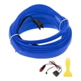 thumbnail image 1 of Cuerda de luz LED EL de 5m Unique Bargains, tira de luz de neón flexible para iluminación interior de coches, encendedor de cigarrillos (12v) azul, 1 of 1