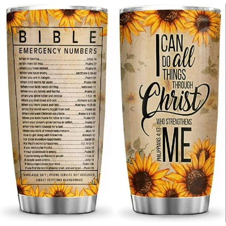

20oz Birthday Gifts for Women Mom Friend - Unique Christian Gifts - Religious Gifts For Women Faith Cross Tumbler Cup with Lid Double Wall Vacuum Insulated Travel Coffee Mug