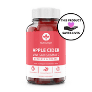 Nutriumph Apple Cider Vinegar Gummies - Detox & Weight Loss, Appetite Control & Suppressants for Women & Men - 60 Ct