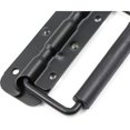 thumbnail image 3 of 2 Piece Folding Handle Stainless Steel Spring Loaded Crate Handle Heavy Duty Handles Tool Box Tool Box Puller Tool Black., 3 of 4