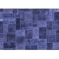 thumbnail image 1 of Ahgly Company Indoor Rectangle Abstract Blue Modern Area Rugs, 6' x 9', 1 of 4