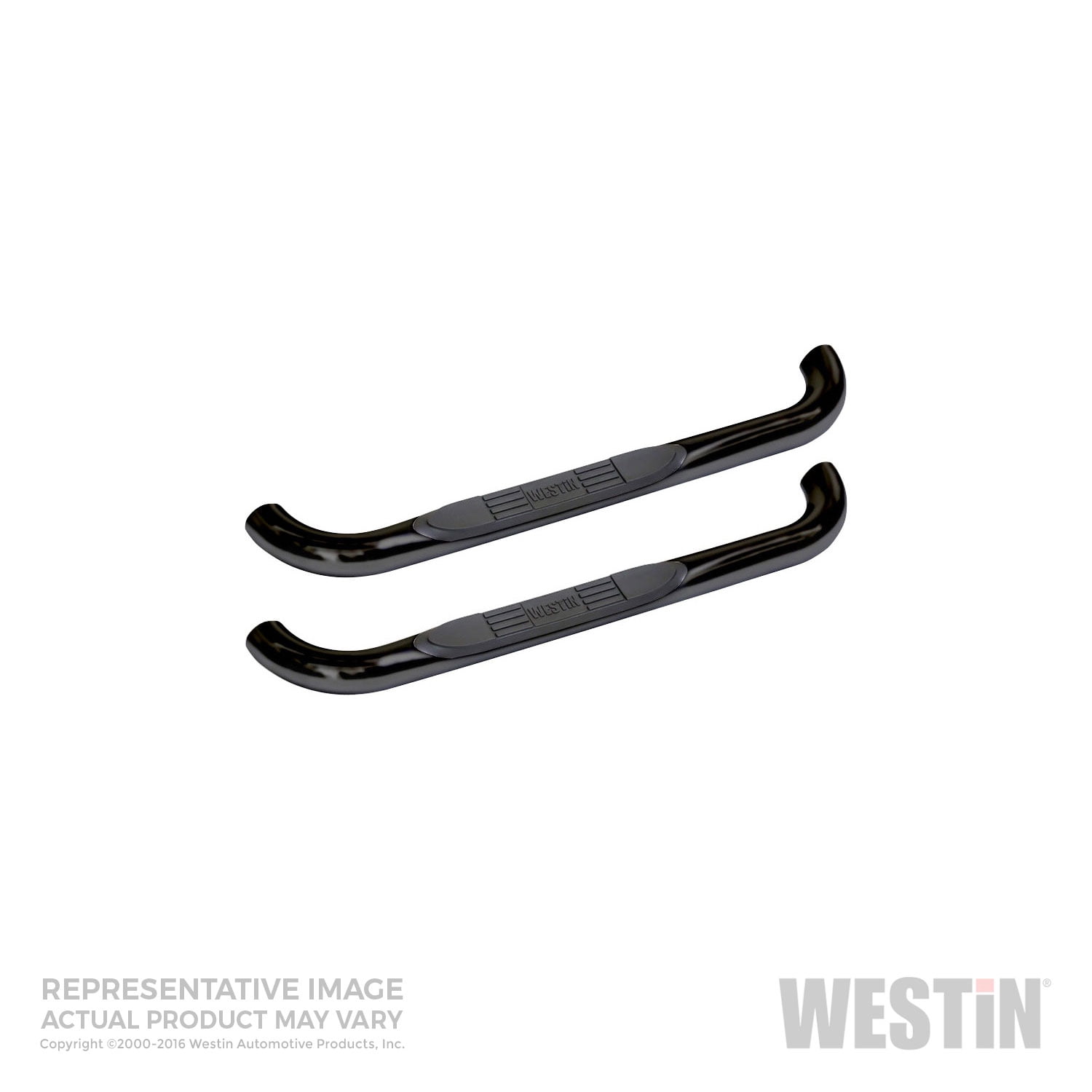 Westin E-Series Nerf Bars For 2005-2023 Toyota Tacoma Access Cab - 3" Round