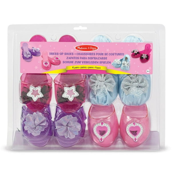 Pink dress store up shoes