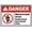 Warning Sign 2, variant on Welding Hazards Vintage Tin Warning Sign - 8"x12" Safety Sign, for Home Commercial Driveway Alerts Garden Farm Indoor Outdoor