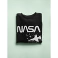 thumbnail image 3 of NASA Nasa Spaceship On Space Sweatshirt Men -NASA Designs, Male Medium, 3 of 4