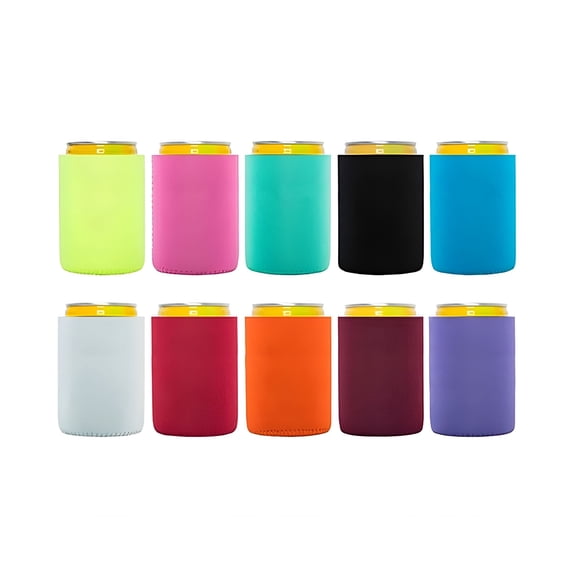 ACDANC Neoprene Insulated Black Drink Sleeves (6 Count)