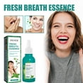 CUJMH Fresh Breath Mouthwash, Fresh Mint Mouthwash Concentrate, Travel