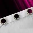 thumbnail image 4 of Feelyou Stripes Abstract Curtains Pack of 2 (42x84 Each), Pink Lines Curtains Blackout, 4 of 6