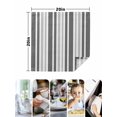thumbnail image 4 of Grey Stripe Cloth Napkins Set of 8 Reusable Dinner Napkins, Farmhouse Minimalist Striped Cocktail Napkin Washable Table Napkins for Wedding/Holiday Party/Baby Shower 20"x20", 4 of 7