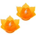 thumbnail image 1 of Juego de 2 velas flotantes LED Lotus impermeables Triomphe - Nightti, 1 of 4