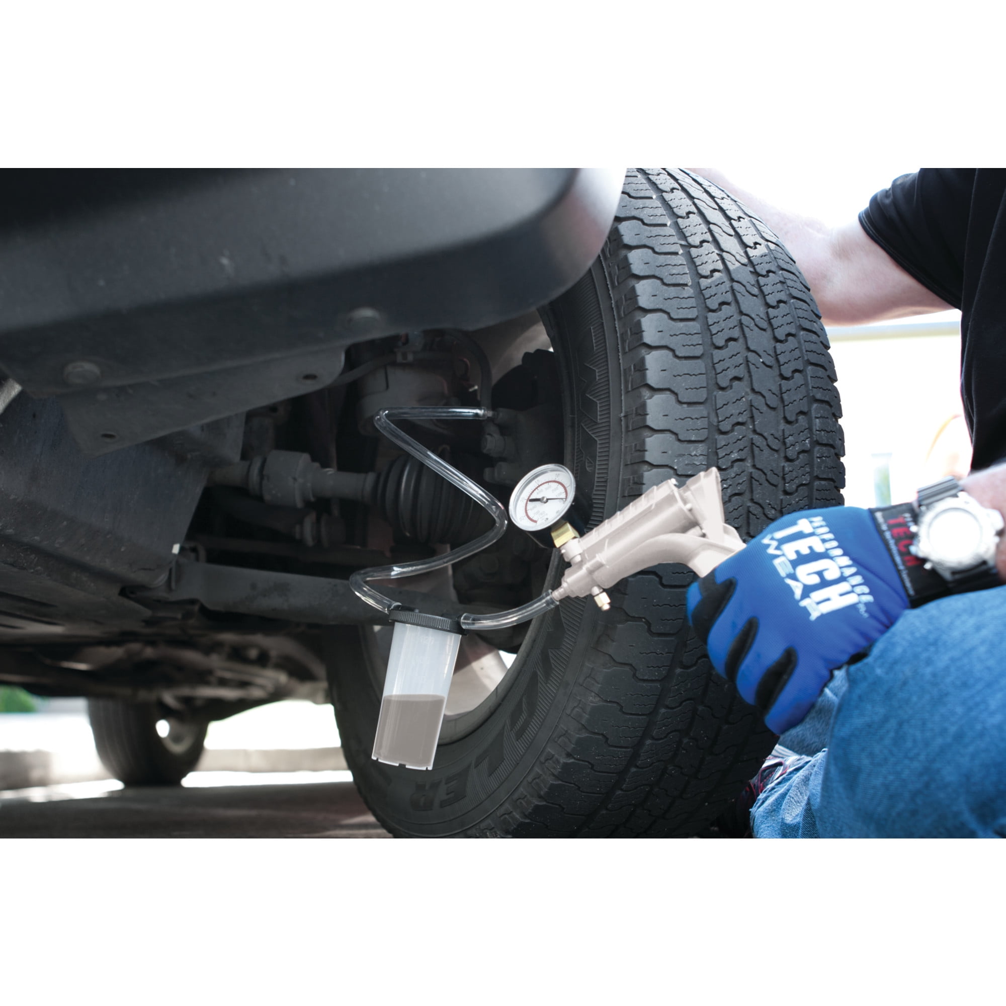 Performance Tool W87030 Hand Vacuum Pump Kit for Brake Bleeding and Automotive Vacuum Testing