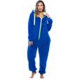 thumbnail image 5 of 6441-ROY-S #FollowMe Adult Onesie with Animal Ears (Royal / Neon Lime, Medium), 5 of 5