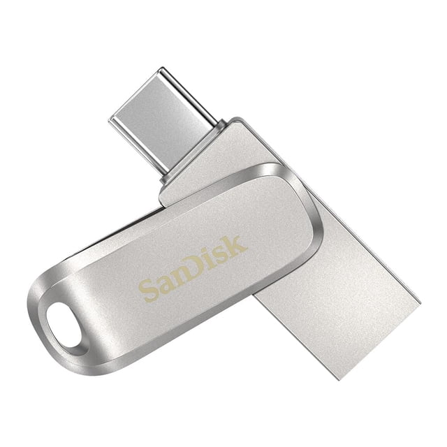 Unidad flash USB SanDisk Ultra Dual Drive Luxe de 128 GB