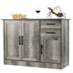 thumbnail image 1 of Buffet Alacena de Almacenamiento Costway organizador de Vajilla de Cocina con 2 Cajones y 2 Puertas consola Antigua para la Sala de Estar Armario de Entrada con Estante Ajustable, 1 of 5